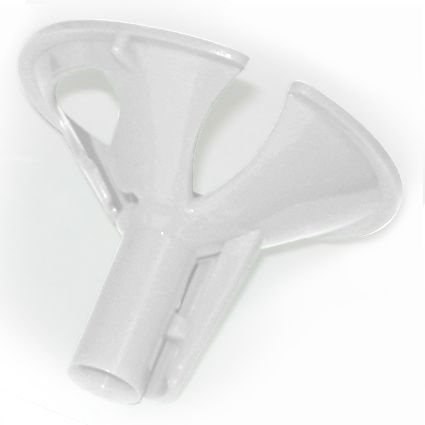 Зажим для шарика универсальный БЕЛЫЙ