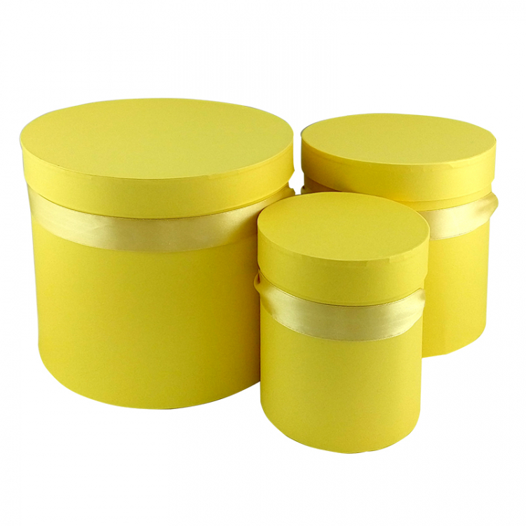 Набор коробок 3 в 1 "Премиум" Сияние золота / Цилиндр